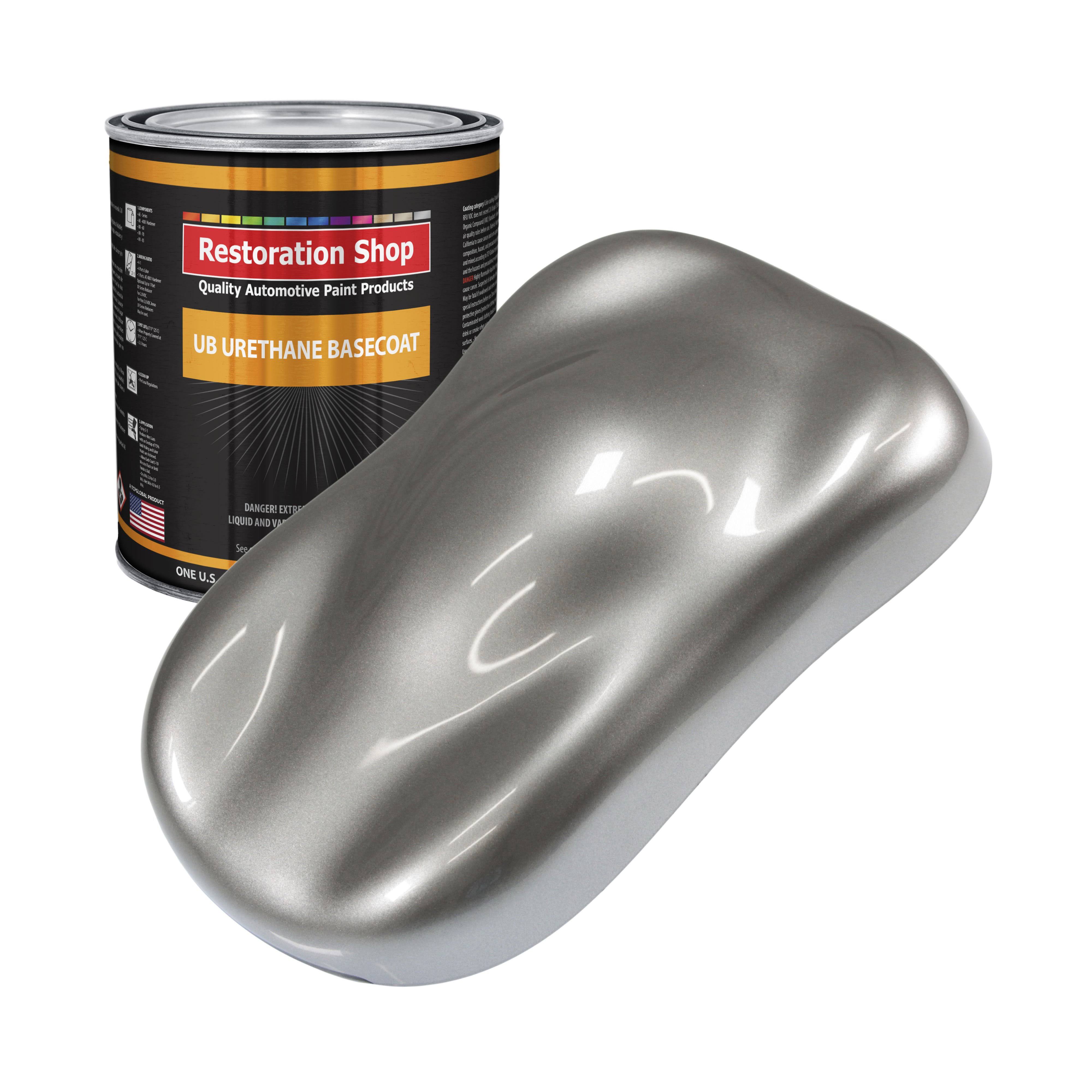 Titanium Gray Metallic 1 Gallon Urethane Basecoat Car Auto Body Paint