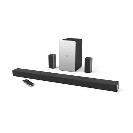 Refurbished Vizio Sb3651-e6 SmartCast 5.1 Wireless Soundbar System, Black, 36''