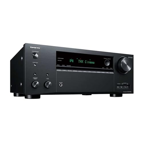 Onkyo TX-NR7100 9.2-Channel AV Receiver - 100 Watts Per Channel, Dirac Live Out of Box, Works with Sonos Certified, THX Certified and More