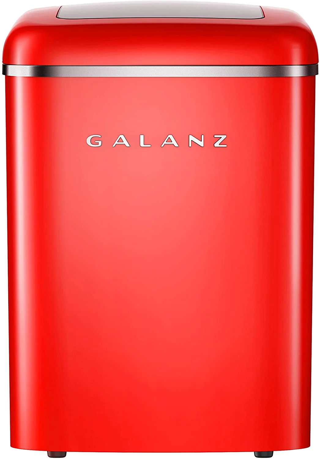 Galanz Portable Countertop Electric Maker Machine 26 lbs in 24 Hours, 9 Bullet Shaped Cubes Ready in 9 Minutes, 2 Ice Sizes