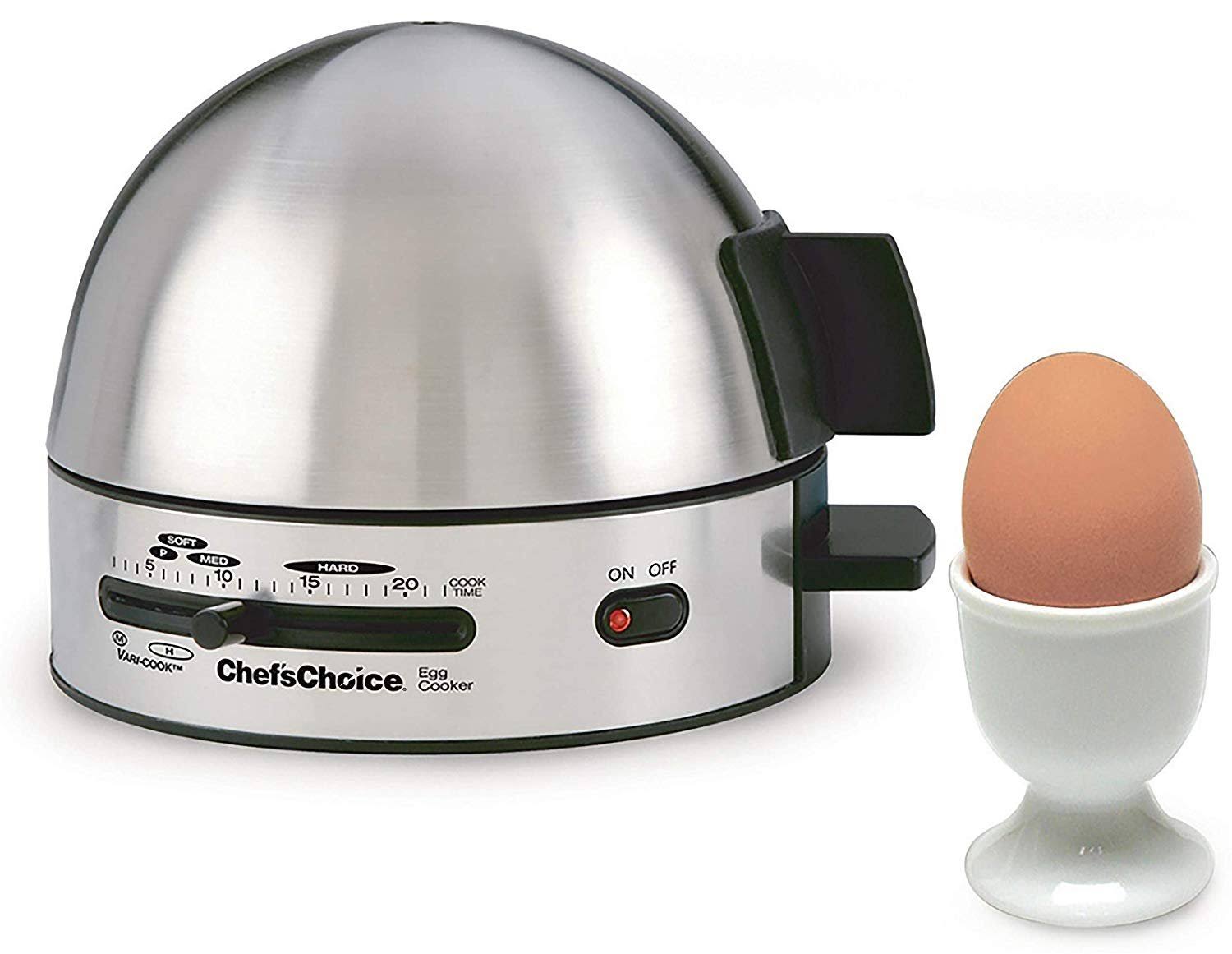 Chef&sChoice 810 Gourmet Egg Cooker with 7 Egg Capacity
