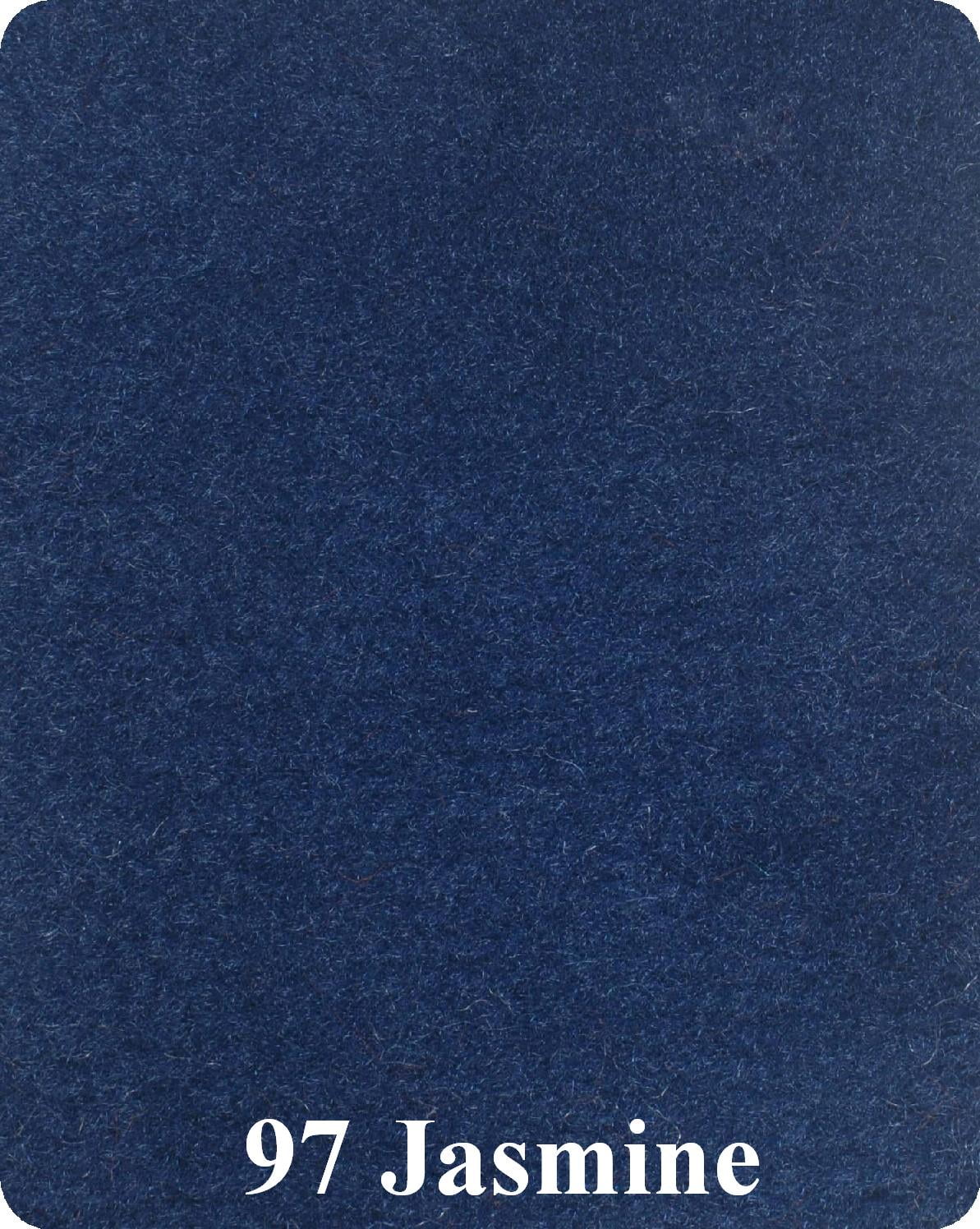 16 oz Cutpile Boat Carpet - Jasmine / Royal Blue - 8.5' x 10'