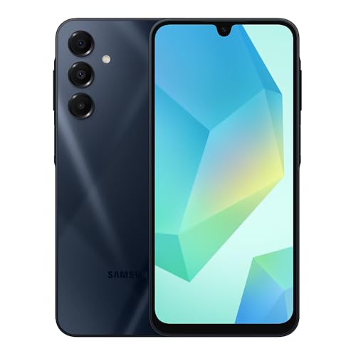 SAMSUNG Galaxy A16 5G (SM-A166M/DS), 256GB 8GB RAM, Dual SIM, Factory Unlocked GSM, International Version (25W Power Adapter Bundle) - (Blue Black)