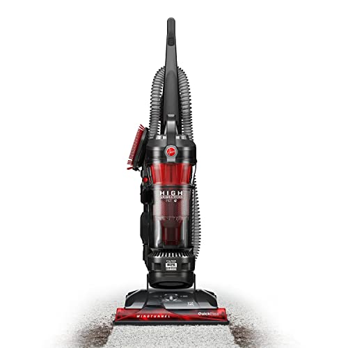Hoover WindTunnel 3 Max Performance Pet Bagless Vacuum Cleaner, Corded Upright Vac, HEPA Media Filtration, Quick Pass Brushroll