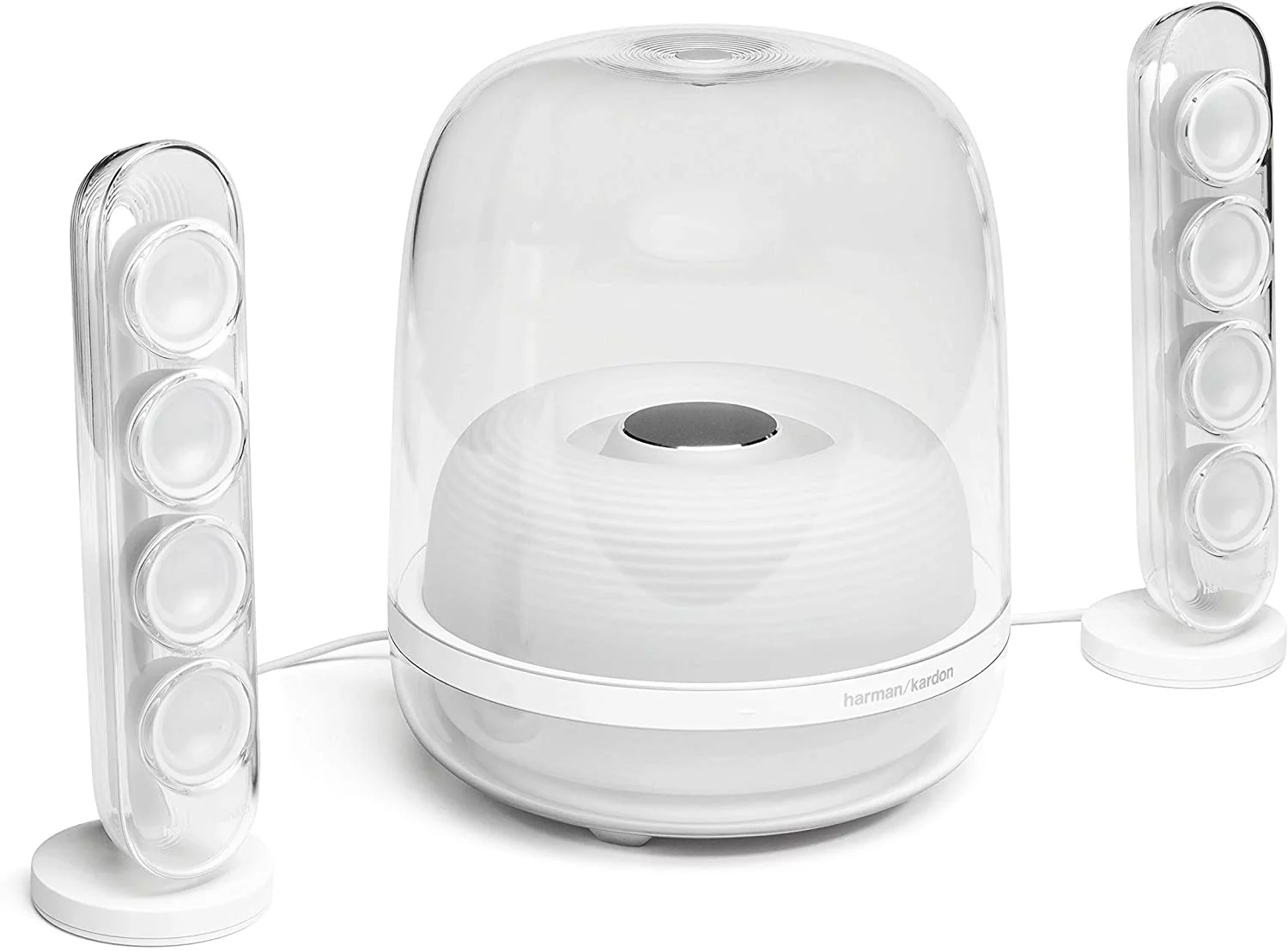 Open Box harman/kardon SoundSticks Wireless - Speaker System 2.1-channel Wireless Bluetooth - 40 Watt