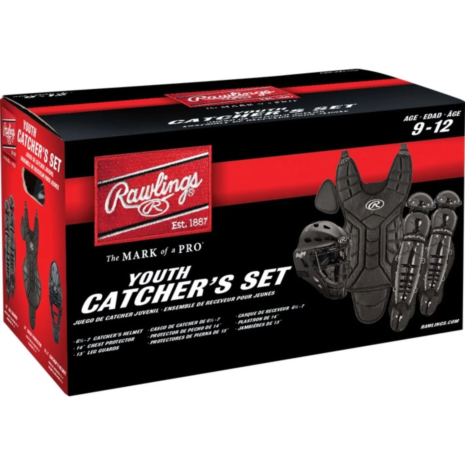 Rawlings Youth Players Series Catcher&s Set (Ages 9-12)