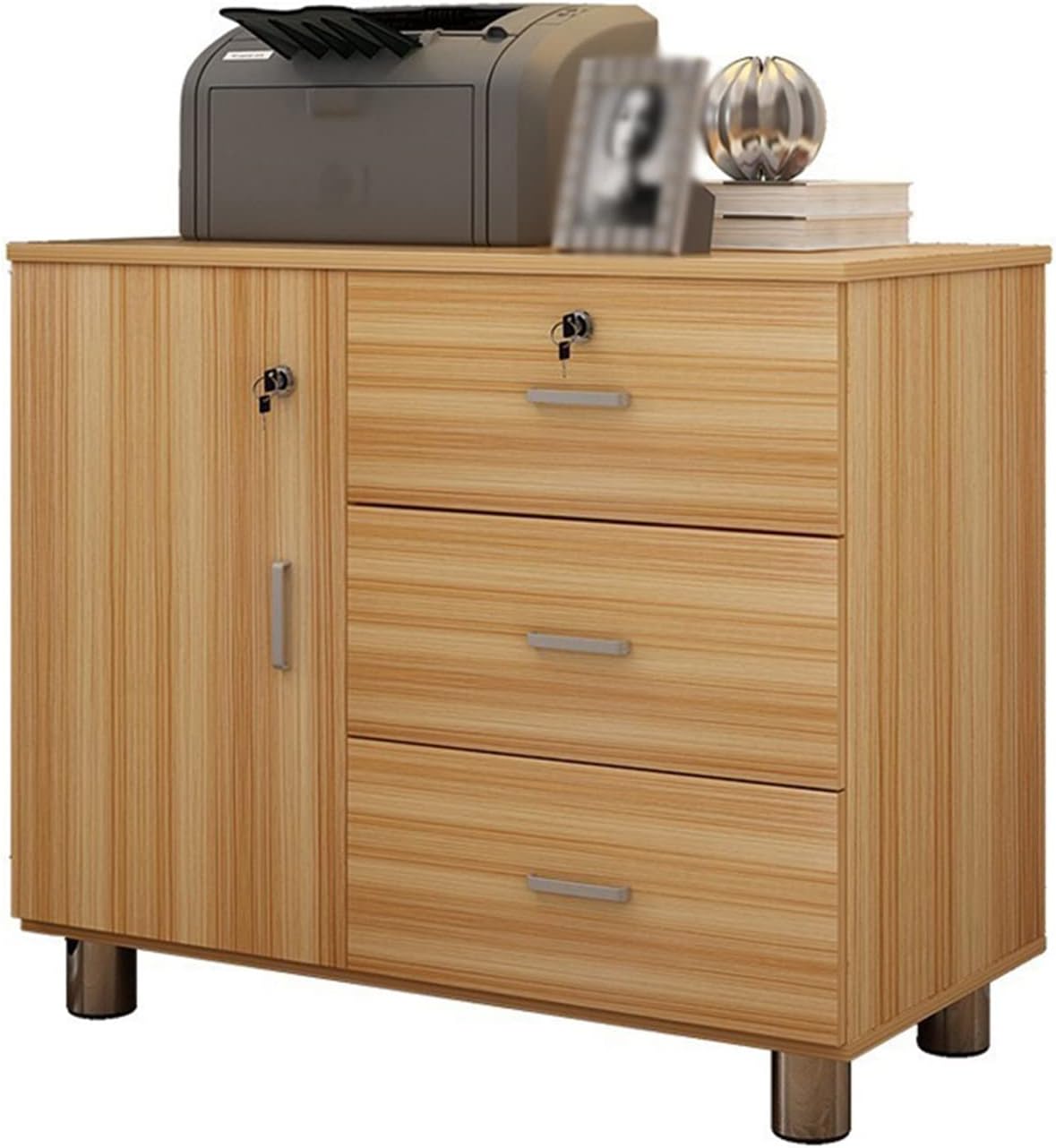 Printer Stand Shelf Print Stand Rack Floor Copy Desk File Cabinet Place Storage Cabinet Place Office Printer Shelf Workbench Desktop Stand for