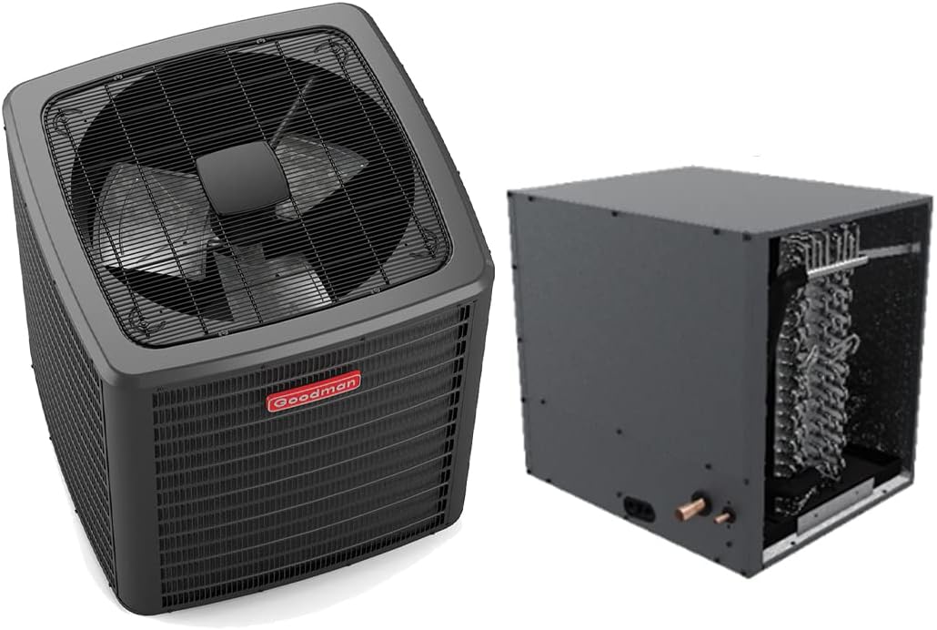 Goodman 2.5 Ton 14.3 SEER2 Front Return Heat Pump System (8Kw)