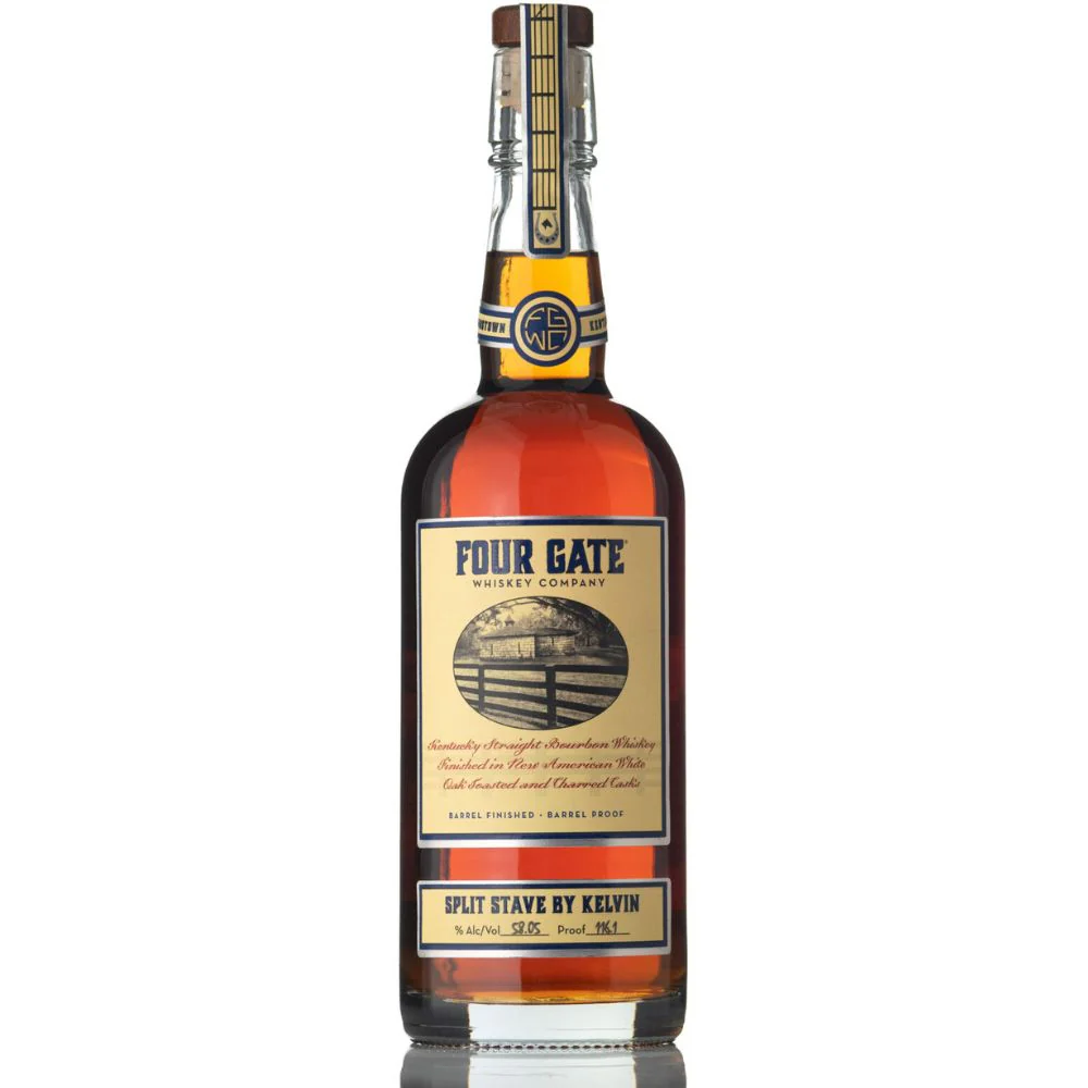 Four Gate Split Stave Bourbon - Nestor Liquor