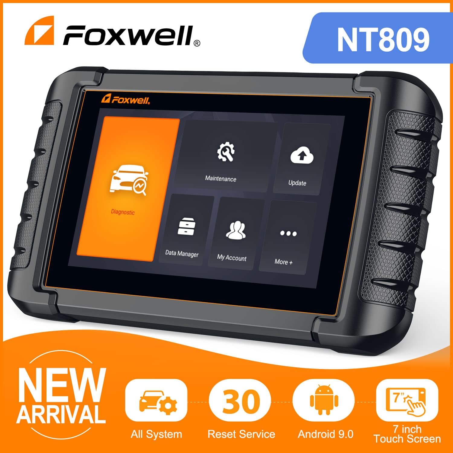 FOXWELL NT809 Bidirectional Scan Tool (2022 New Version)