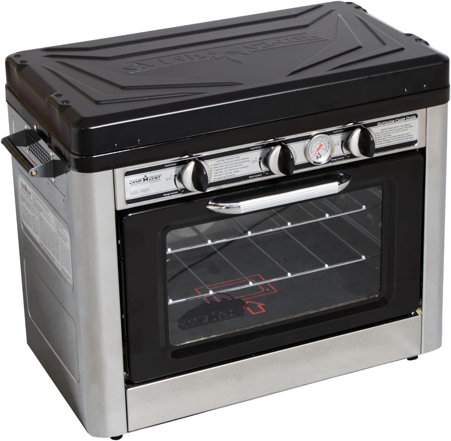 Camp Chef Outdoor Oven - Outdoor Oven for Camping Gear & Outdoor Cooking - Internal Dimensions 11" L x 16" W x 9" H