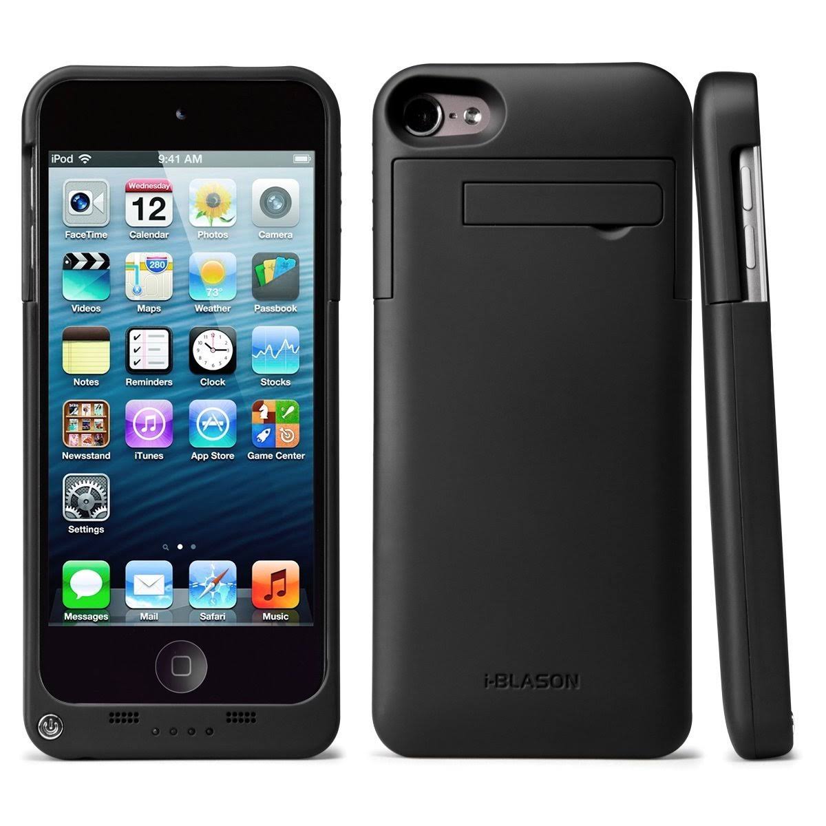 i-Blason ITOUCH5-BATTCASE-BK iPod Touch 5th/6th Gen External Battery Case