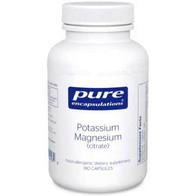 Pure Encapsulations Potassium Magnesium (citrate) 180c - Kansas Nuitrition - HNZSDS