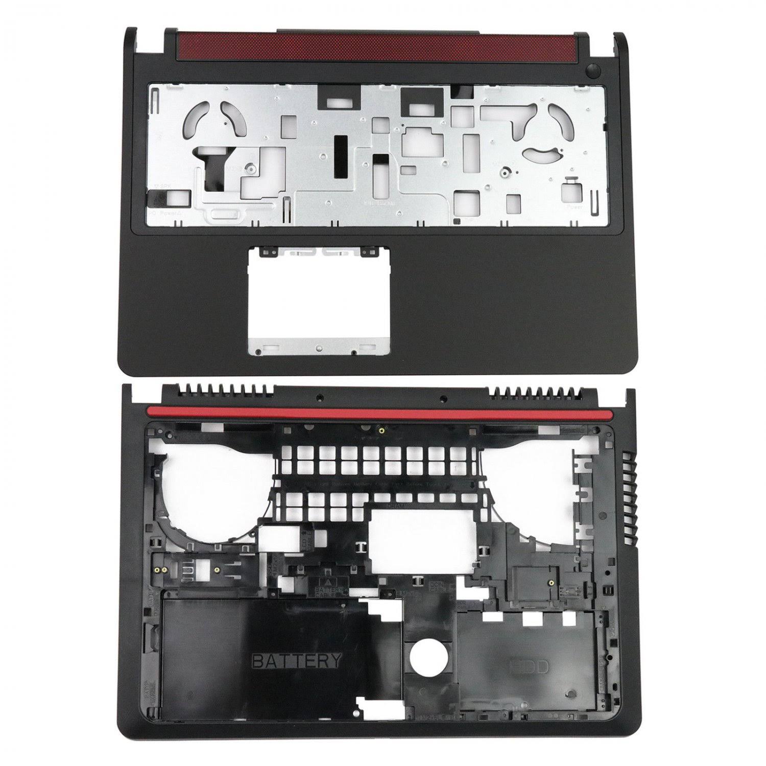 New Dell Inspiron 15 7000 7559 Upper Palmrest + Bottom Case Cover 08f