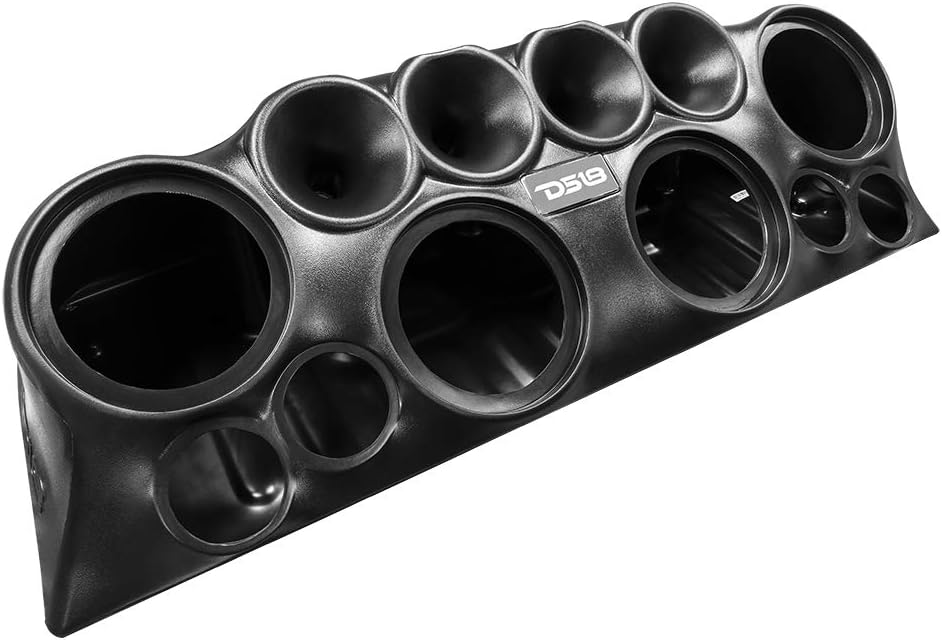 DS18 J-Loud Jeep Wrangler Cage Roll Soundbar System for JK, JKU, JL 2007-2019 (Black)