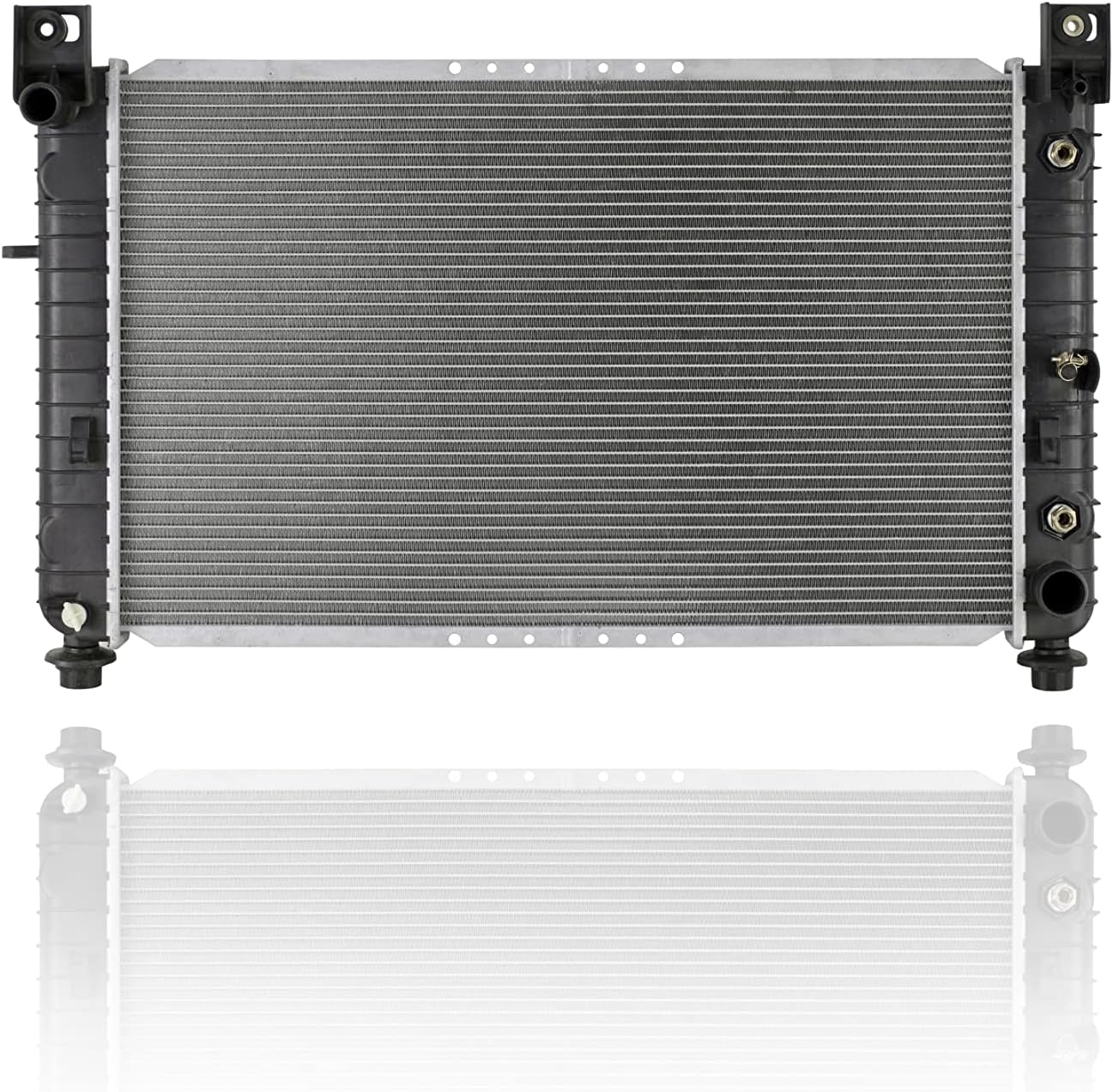 Radiator - Pacific Best Inc. Compatible/Replacement for 2334 99-07 Chevrolet Silverado GMC Sierra Pickup V8 4.8/5.3L - Without Rear A/C