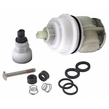 Delta Hot/Cold Cartridge, Fits Brand Delta, Plastic, White Finish - RP32104
