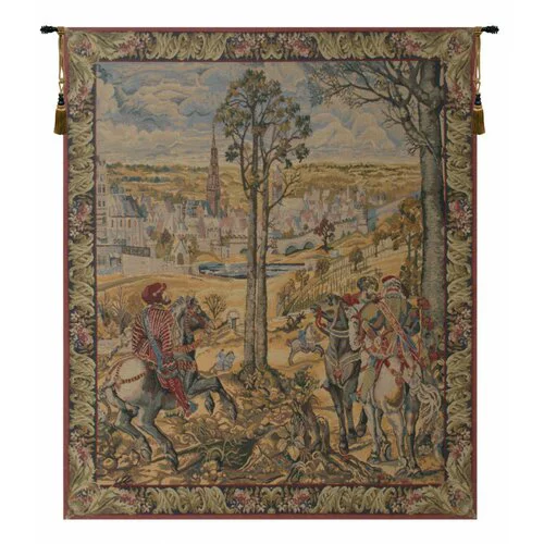 Charlotte Home Furnishings Old Brussels Flanders Vertical Tapestry