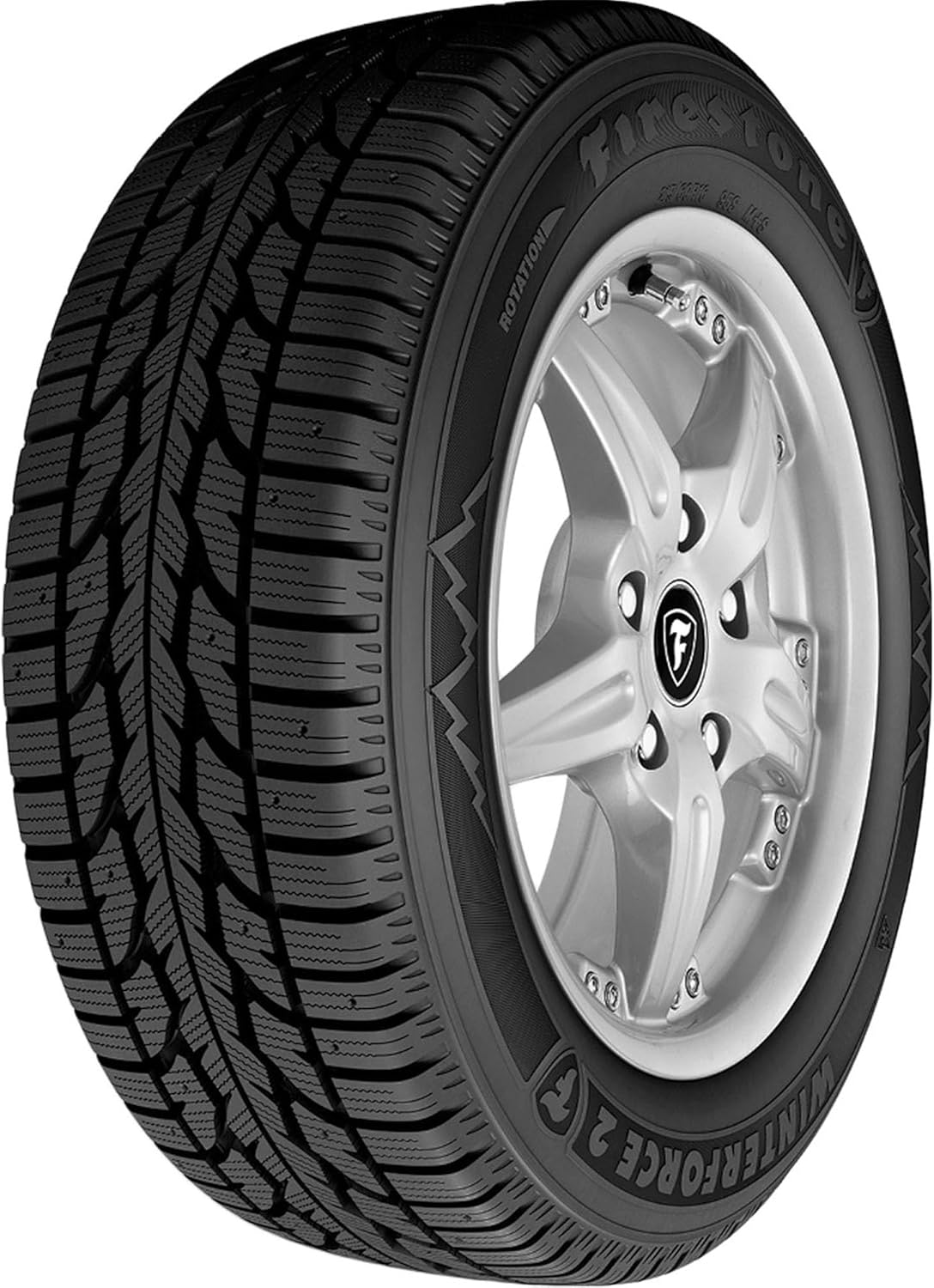 Firestone Winterforce 2 Winter/Snow Passenger Tire 225/60R16 98 S