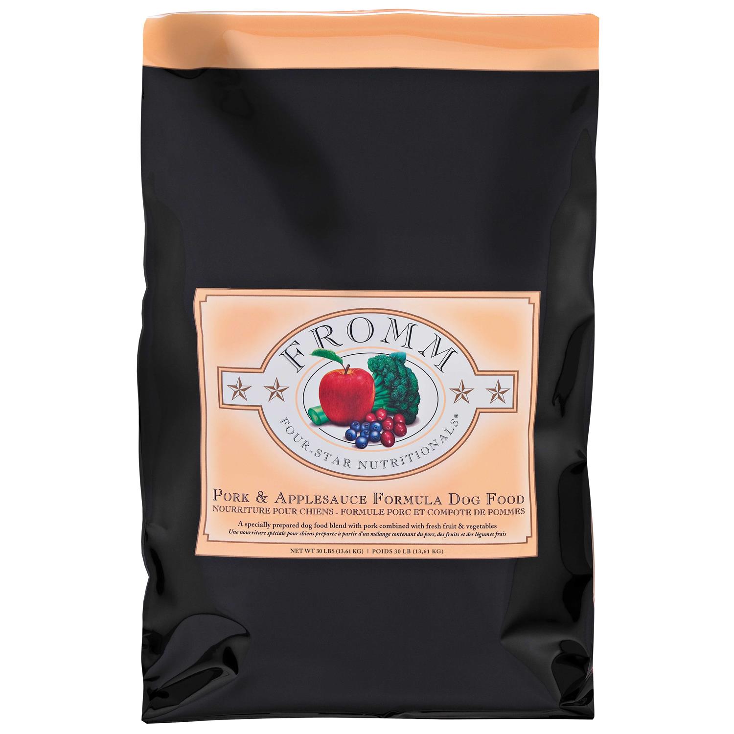 Fromm Four Star Pork ; Applesauce Dry Dog Food - Pet Supplies online store