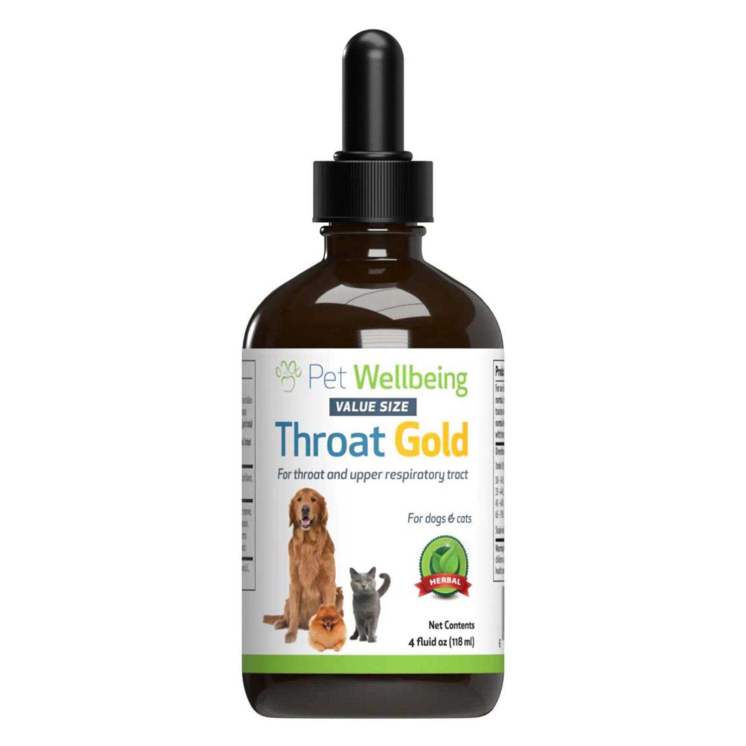 Pet Wellbeing Throat Gold for Dogs - Pet Supplies online store