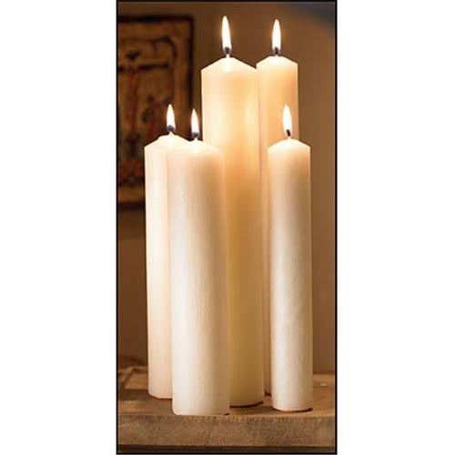 Will Baumer 30865 Altar Brand 51% Beeswax Candle - 6/Box