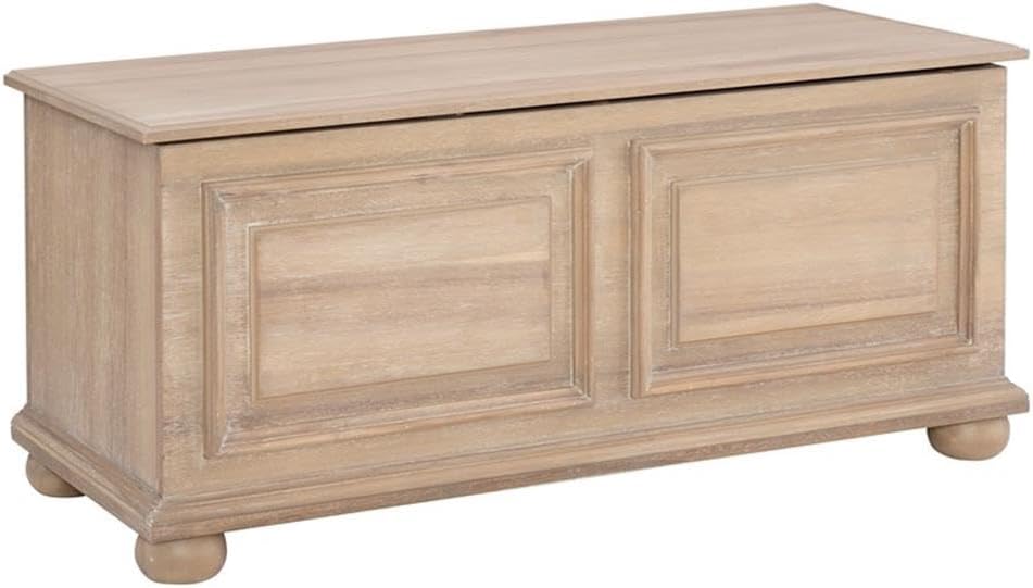 Powell Linon Chadwick Wood Cedar Chest in Natural
