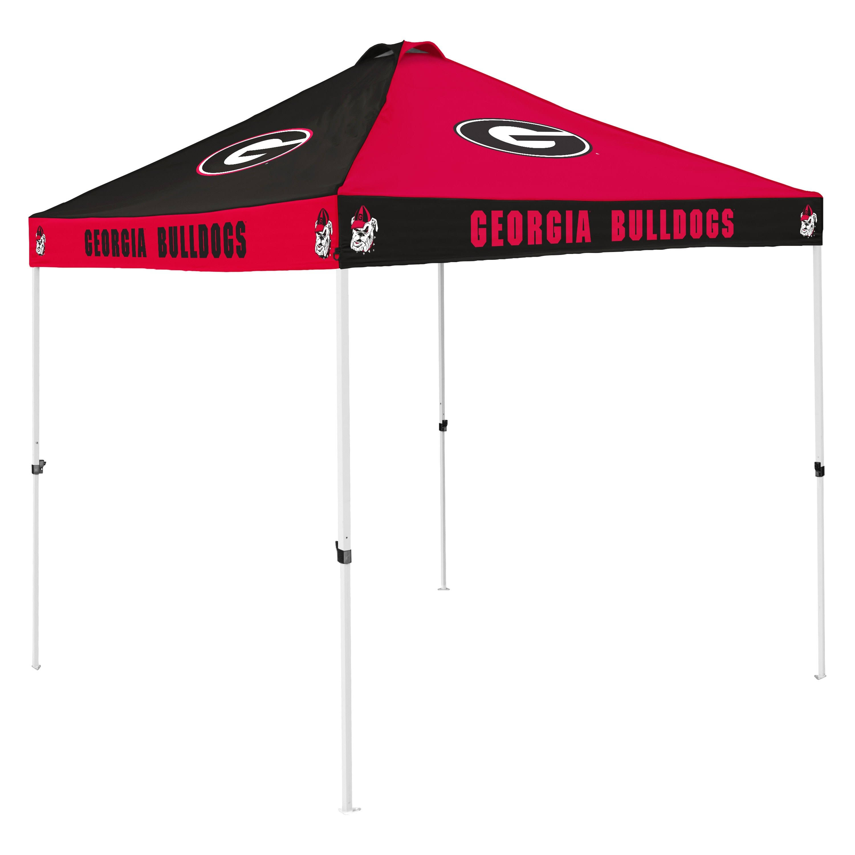 Georgia Bulldogs 9& x 9& Checkerboard Canopy Tent