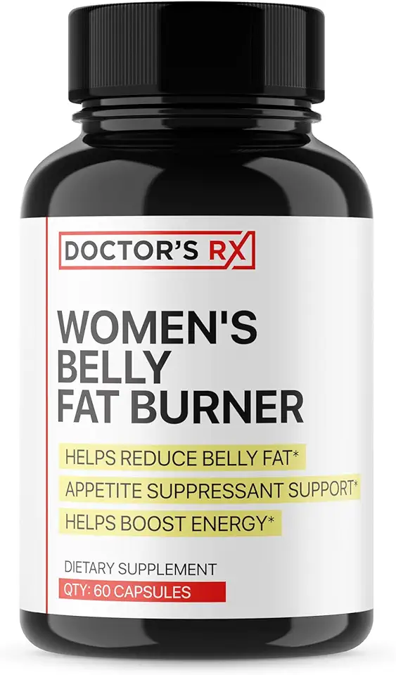Belly Fat Burner Supplement for Women | Metabolism Booster, Suppress Appetite