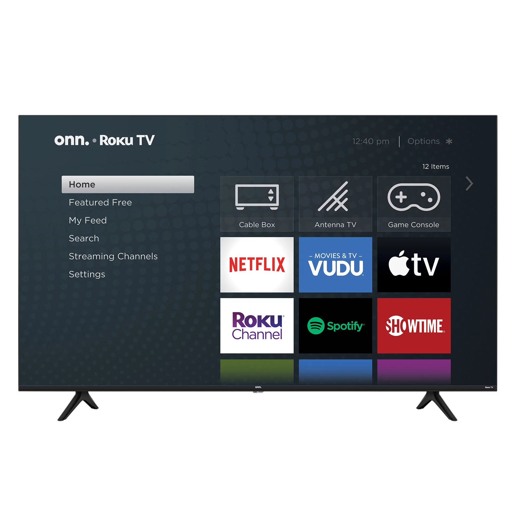 onn. 50" Class 4K UHD LED Roku Smart TV 100021258 - Curated Treasures Market