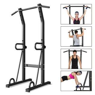 Linyanc Power Tower Workout Dip Station Chin Up Bar Pull Up Home Gym Exercise Equipment