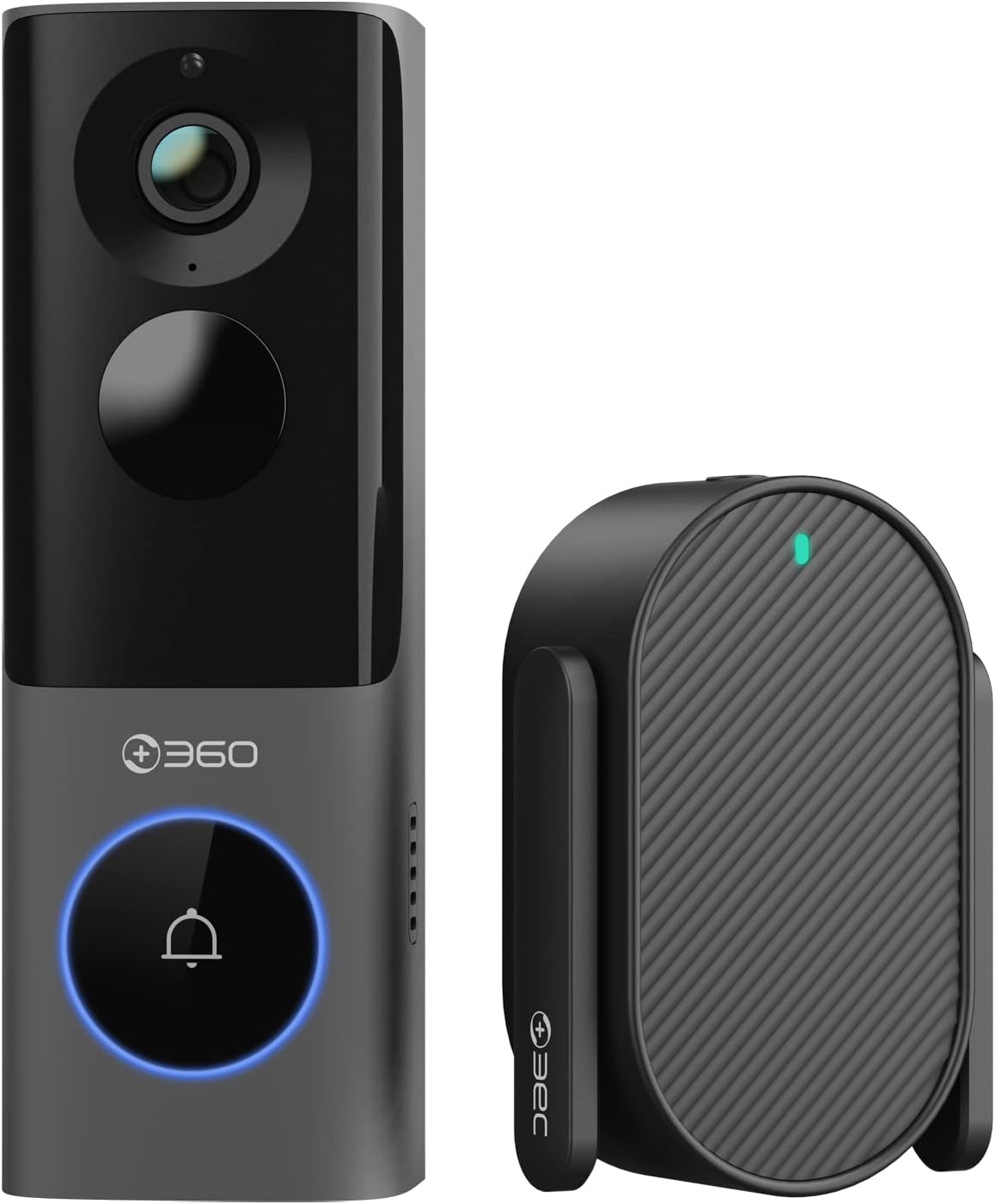 Wireless Video Doorbell, 5MP UltraHD Doorbell Camera with Chime, Enhanced (2.4/5 GHz) WiFi, 180-Day Battery Life, Free 8GB Local Storage