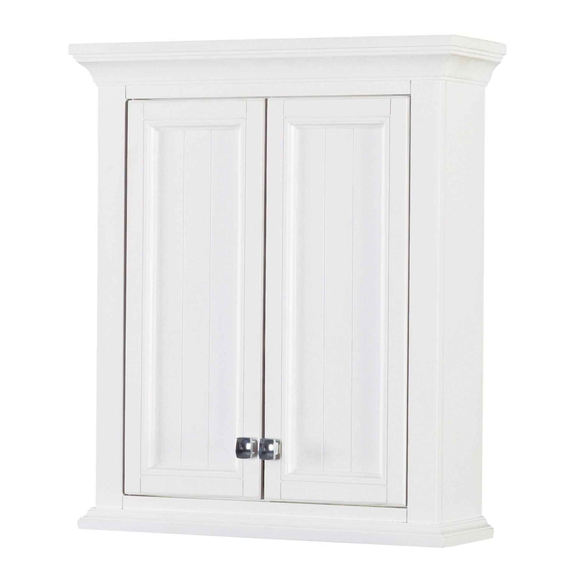 Foremost Baw2428 Brantley 28x22 Wood Wall Mounted Bathroom Cabinet - White