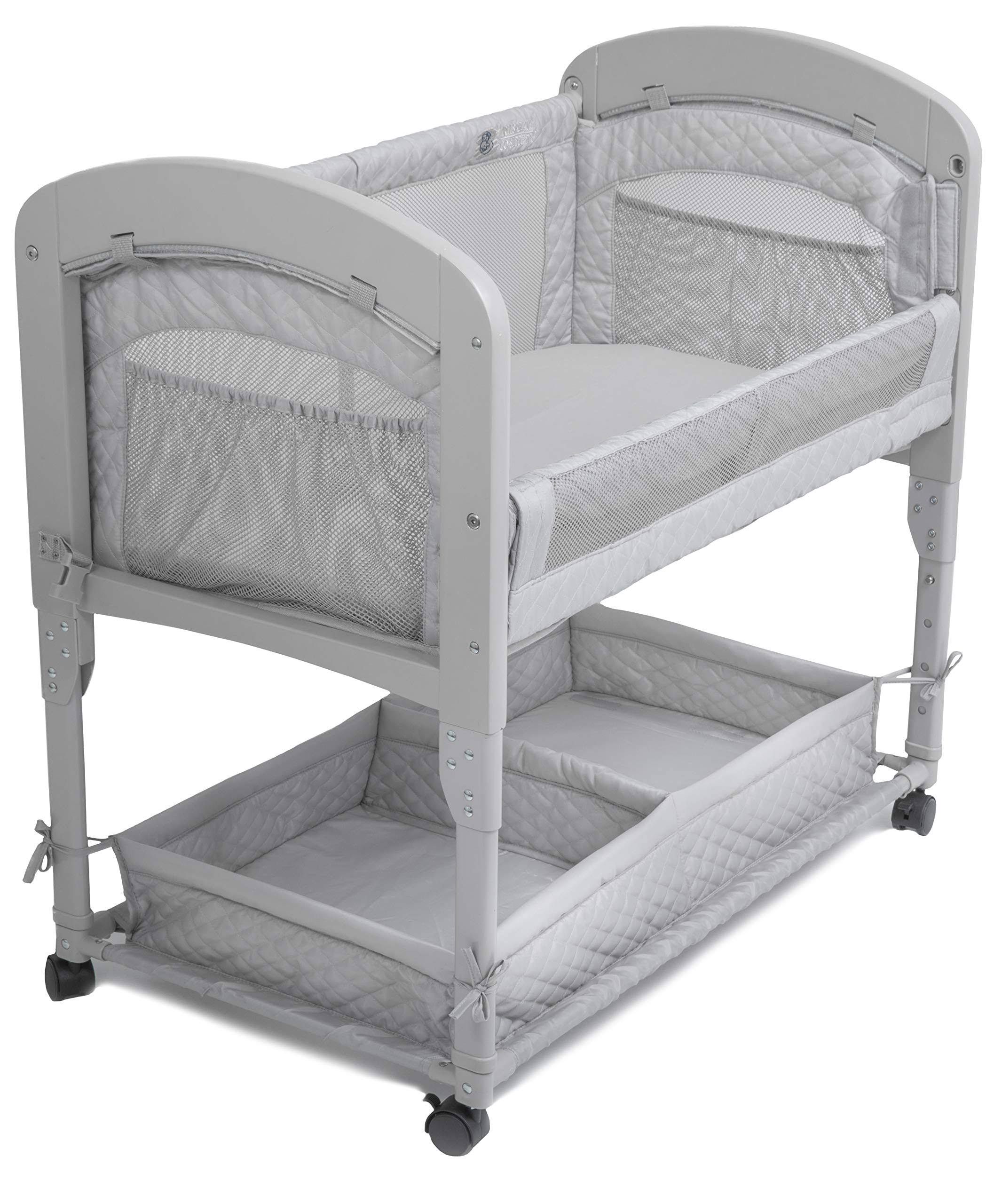Arm&s Reach Cambria Co-Sleeper Bassinet, Grey - Avayadevconnect