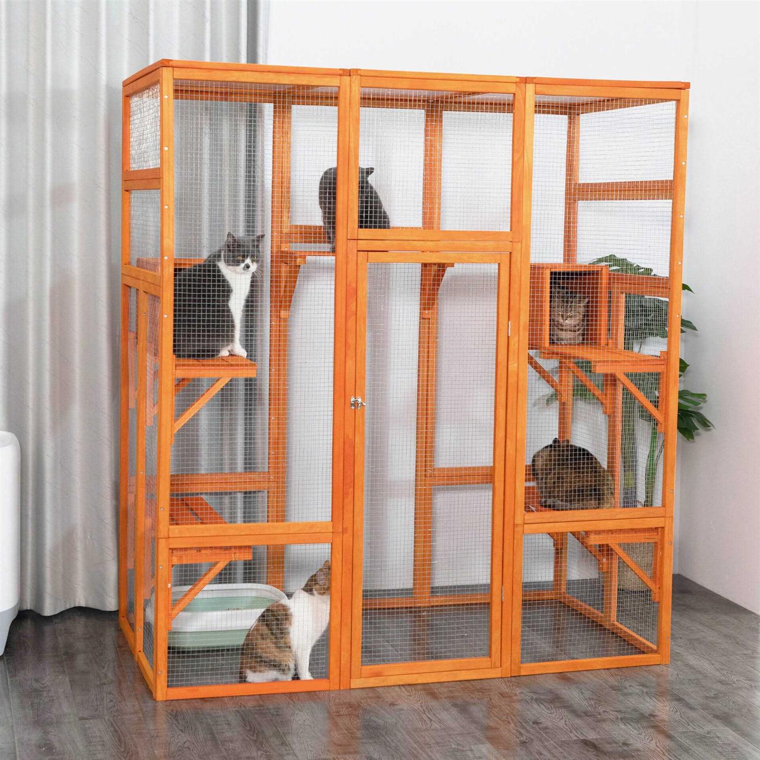 Coziwow Large Catio Cat Enclosure Playpen - Pet Supplies online store