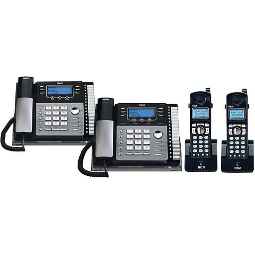 RCA 25401BNDL 4-Line Corded/Cordless Bundle with Answering System