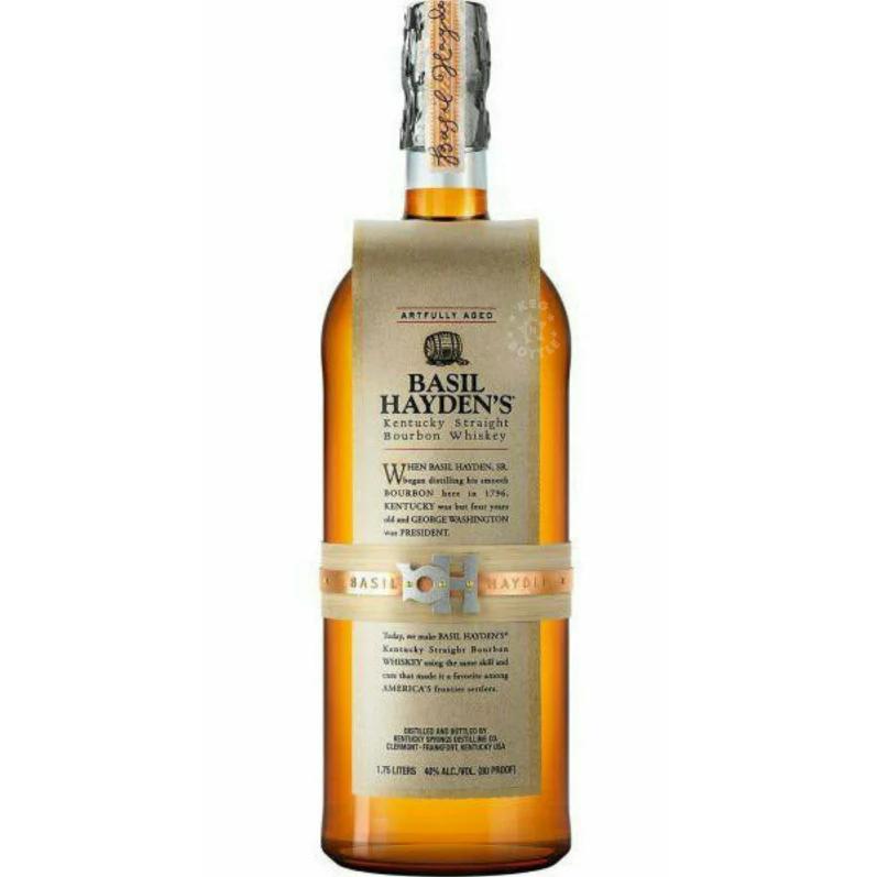Basil Hayden's Kentucky Straight Bourbon Whiskey 1.75L - Nestor Liquor