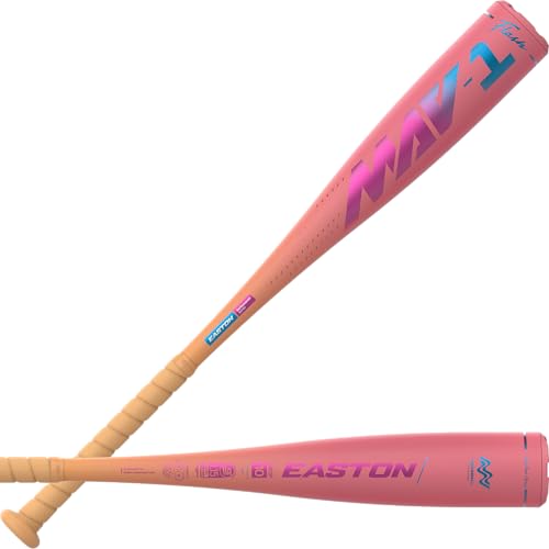 Easton | 2026 | MAV1 Flash Baseball Bat | USSSA - Coach/Machine Pitch | -10 Drop | 2 3/4' Barrel | 1 Pc. Alloy