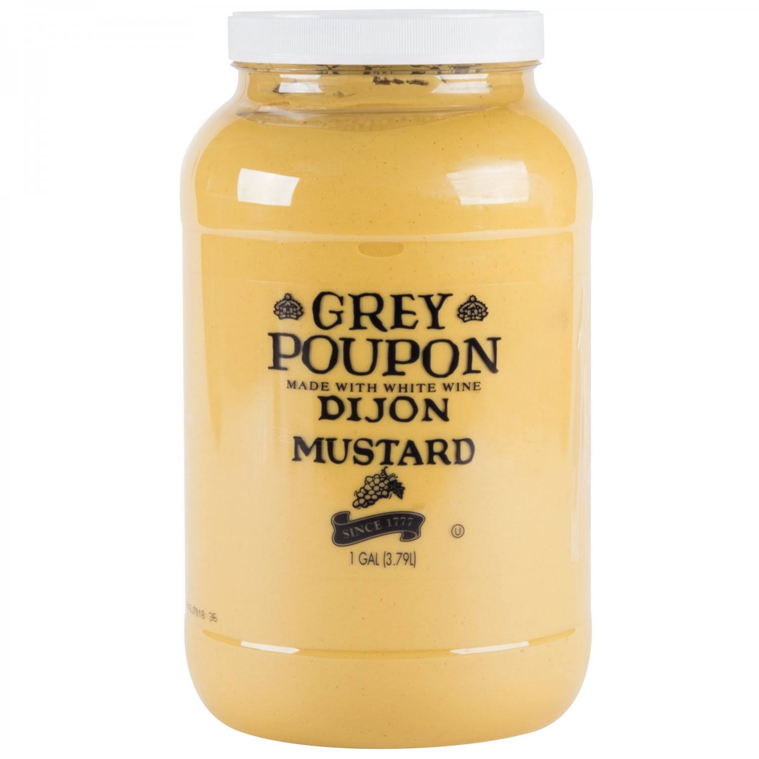 Grey Poupon Dijon Mustard 1 Gallon - 2/Case