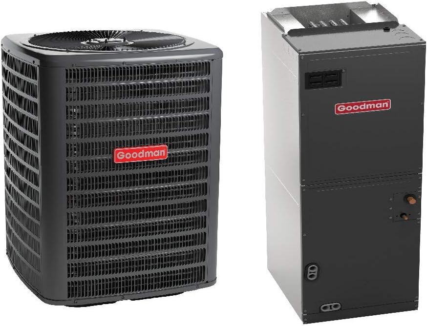 Goodman 4 Ton 16 Seer Heat Pump System with Multi Position Air Handler