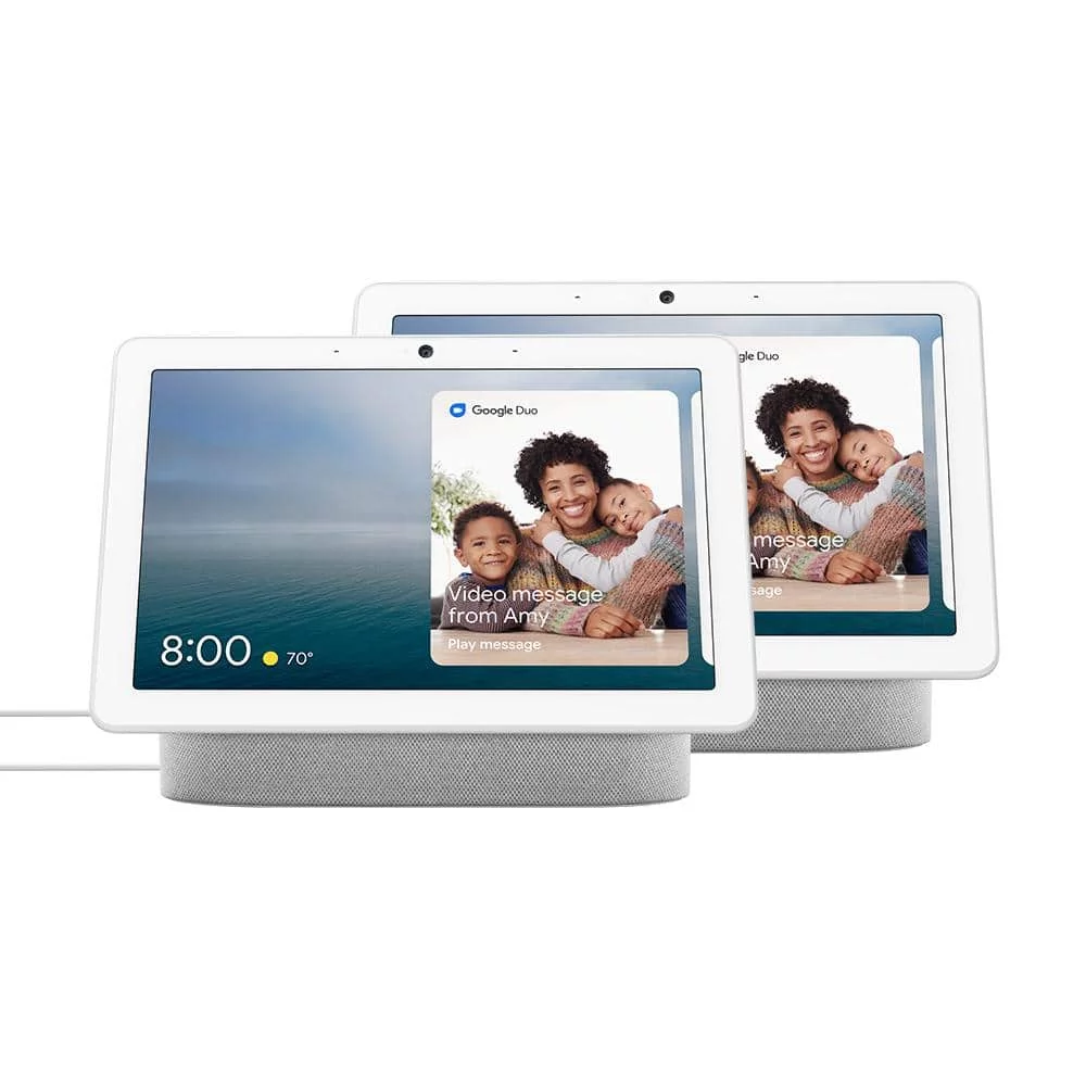Google Nest Hub Max in Chalk (2-Pack) - Radiant Selections