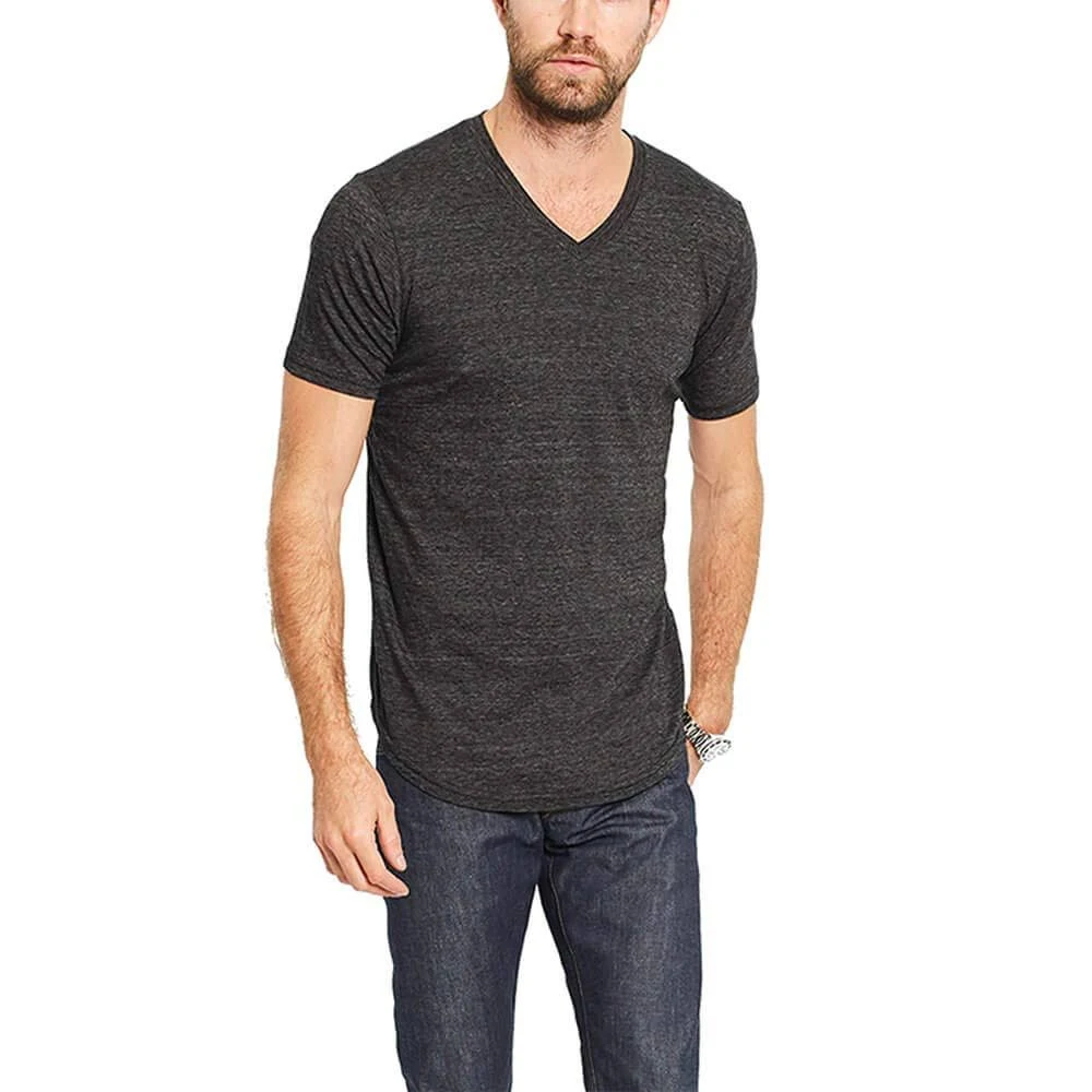 Goodlife S/S Triblend Scallop V-Neck