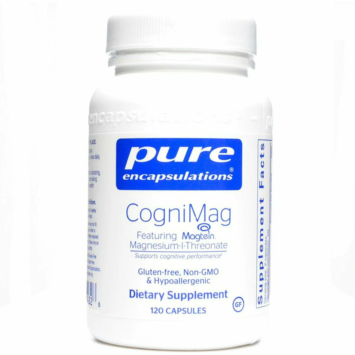 CogniMag 120 caps by Pure Encapsulations - Kansas Nuitrition - HNZSDS