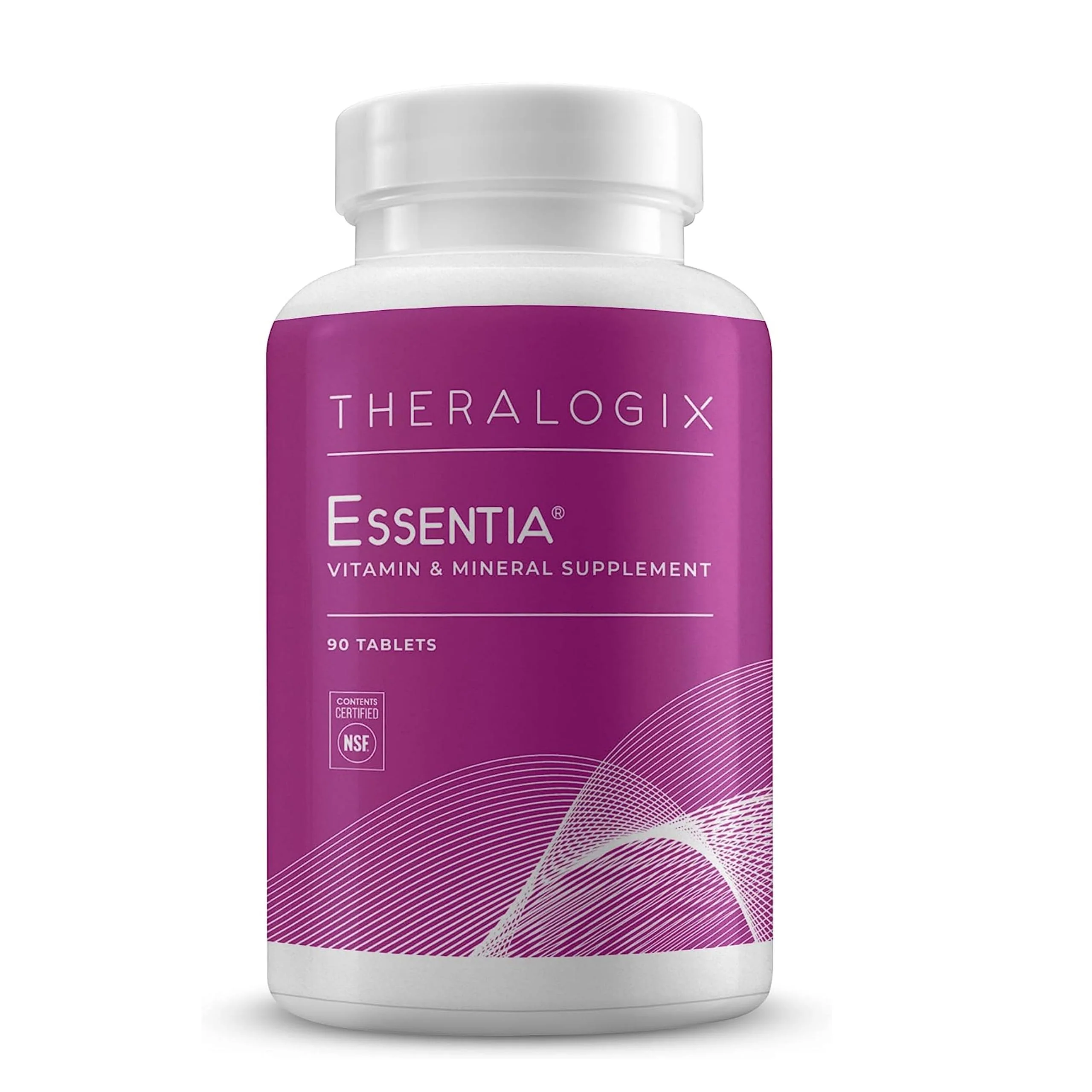 Theralogix Essentia Multivitamin for Women - 90-Day Supply - Women's Daily Multivitamin - Supports Immune Health & Bone Health - Includes Vitamin C