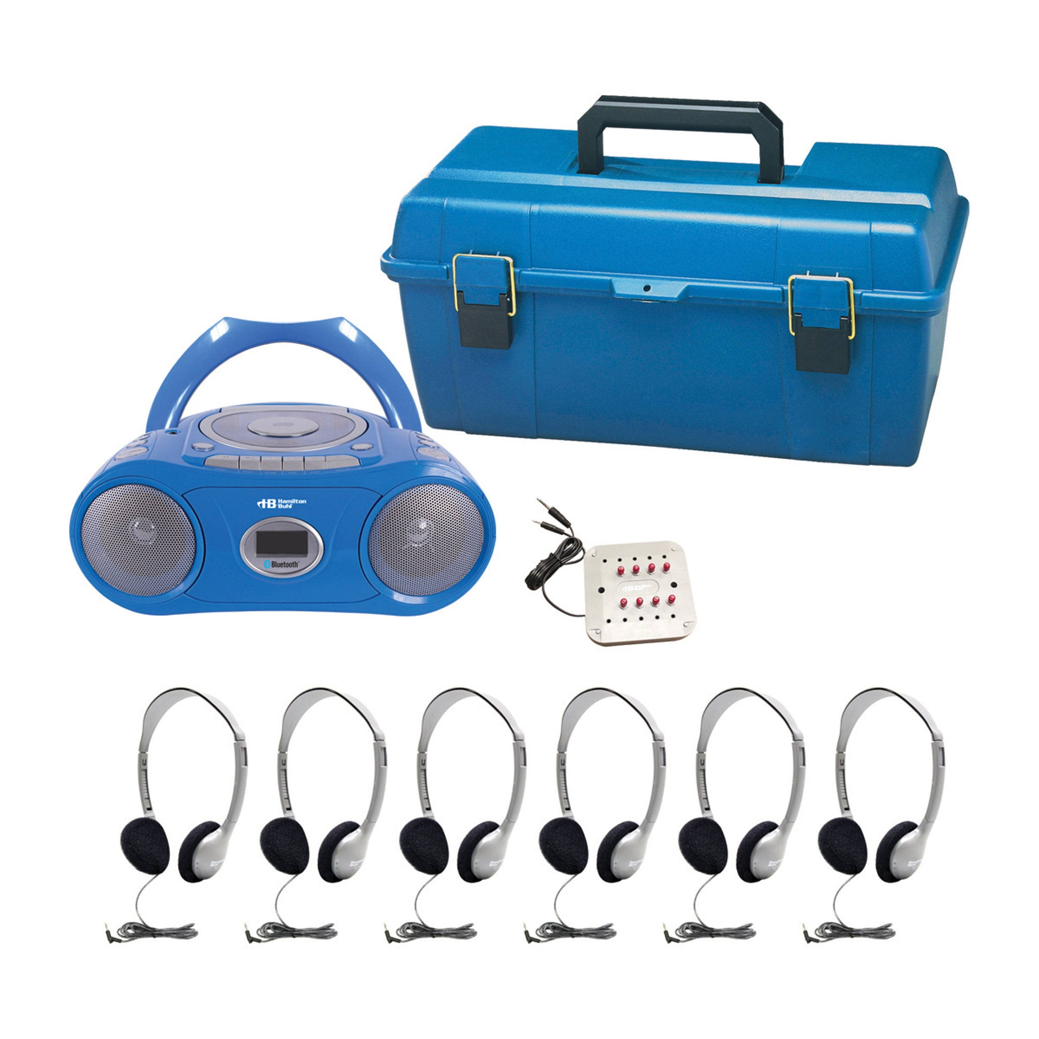 6 Person CD & Cassette Listening Center