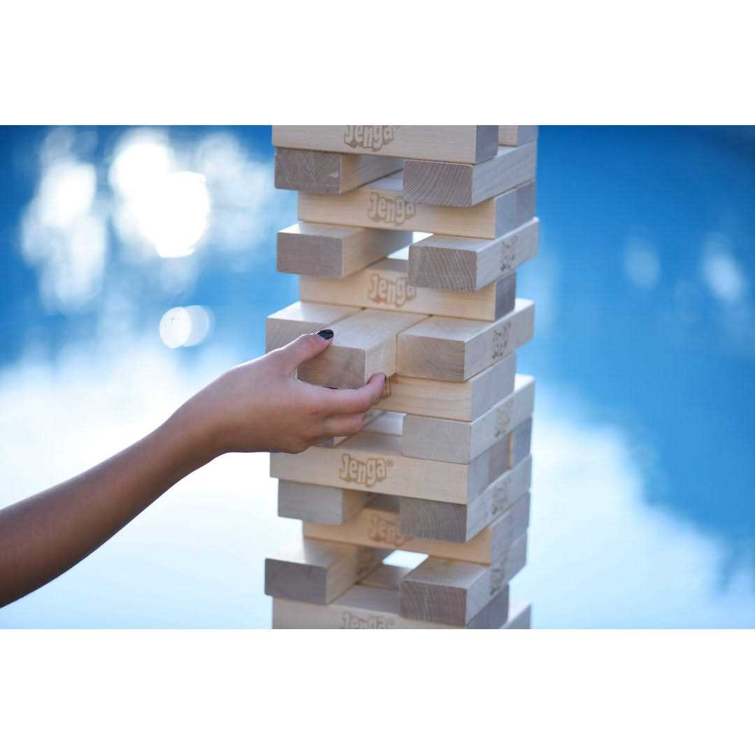 Jenga Official Giant JS6 Extra Large Size Stacks to Over 4 Feet - Sports Supplies Online Store