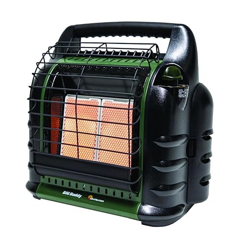 Mr. Heater 4,000-18,000 BTU Green Big Buddy Portable Liquid Propane Heater