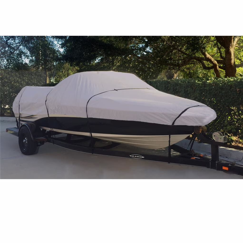 BOAT COVER Compatible for COBIA CARIBBEAN 190 O/B 1993 STORAGE, TRAVEL, LIFT