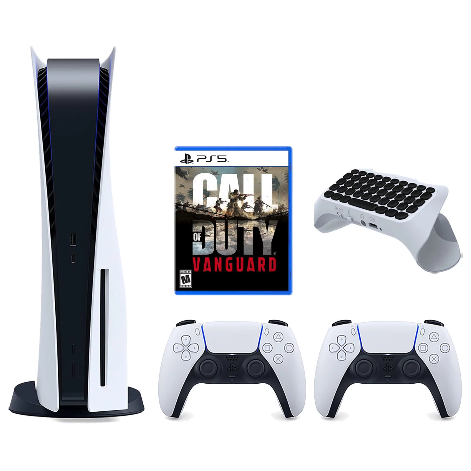 Sony Playstation 5 Disc Version Console with Extra White Controller