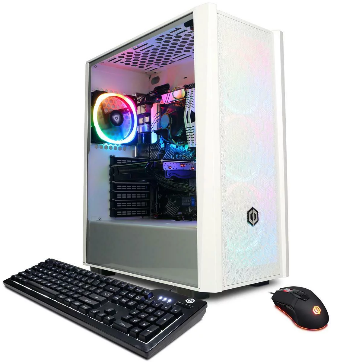 CyberPowerPC - Gamer Xtreme Desktop - Intel Core i5-12600K - 16GB Memory - NVIDIA GeForce RTX 3060 Ti - 1TB SSD - White - Curated Treasures Market